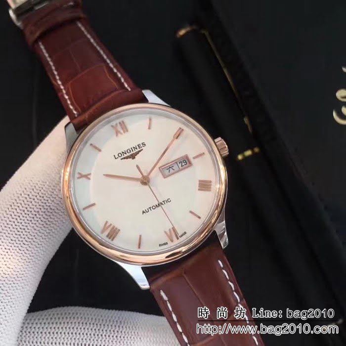 LONGINES浪琴 全自動機械 男士腕表 WSS0900